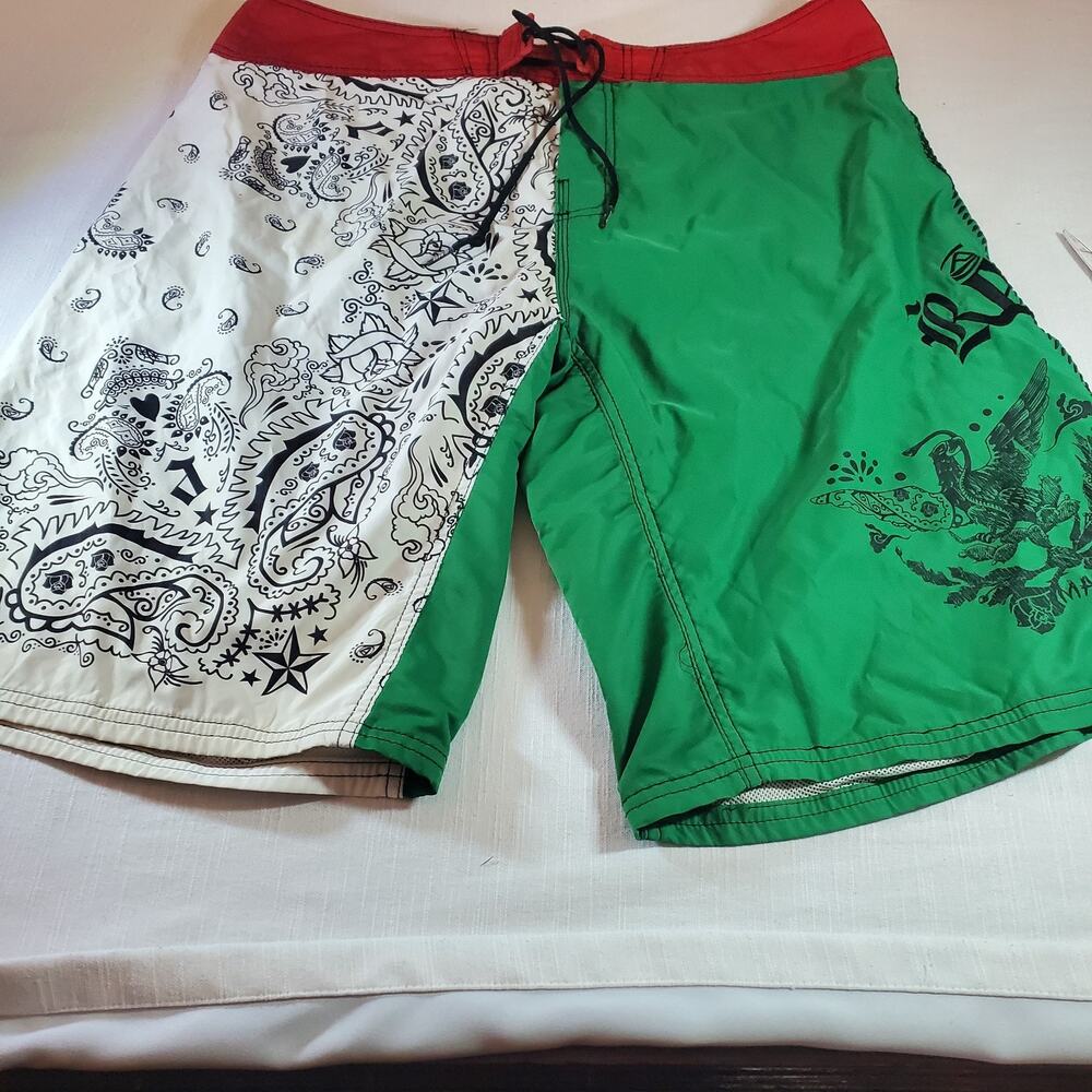 Reef - BOBBY MARTINEZ Men's Swim Trunks/Shorts Size 38W Inseam 12"
